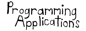 Programming Applications Button